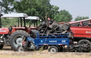 NSCDC intercepts stolen tractors, uncovers sabotage in ministry