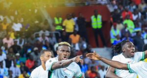 Osimhen nets brace as Super Eagles crush Gabon to reach World Cup playoff final Super Eagles