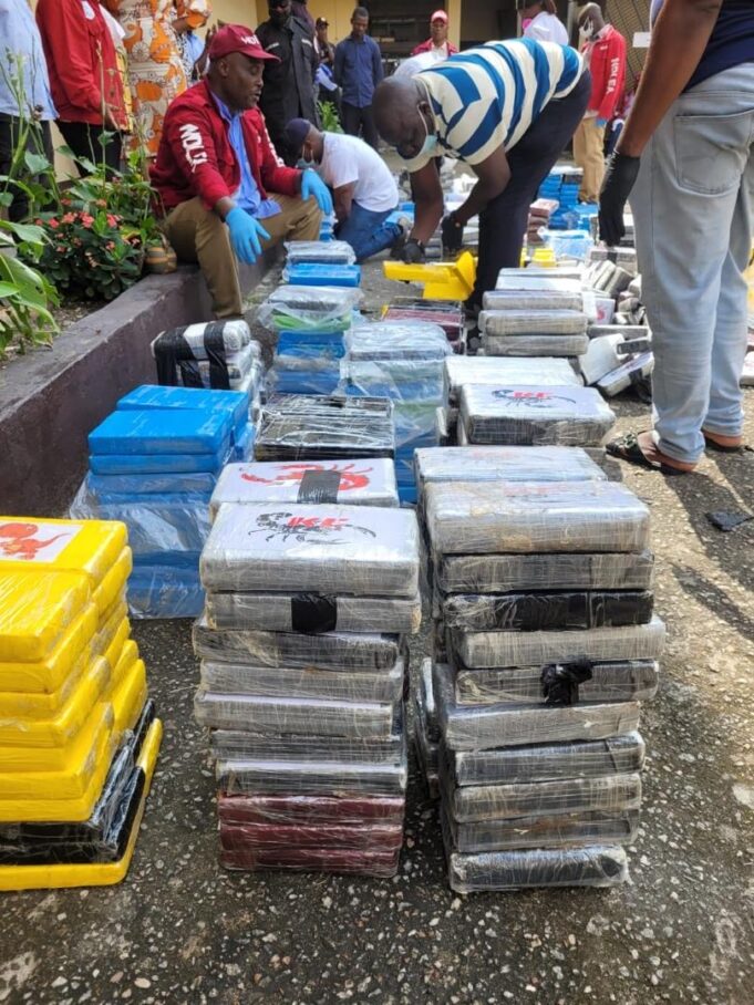 NDLEA intercepts N338bn cocaine at Lagos port NDLEA