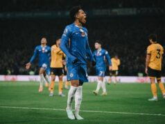 EPL: Chelsea thrash Wolves to go second as Arsenal’s winning run ends Chelsea