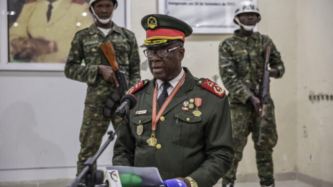 Military General sworn in as Guinea-Bissau president Military
