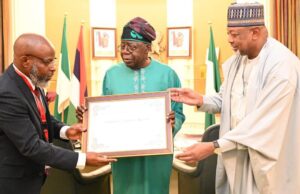 Tinubu hails Prof. Adenle, winner of global food, peace award