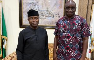 Osinbajo visits Fayose ahead of 65th birthday