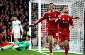 UCL: Liverpool beat Real Madrid as Arsenal set record with 8th straight win Liverpool