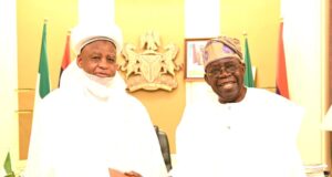 Tinubu meets Sultan of Sokoto in Aso Rock Tinubu