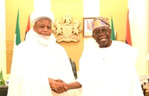 Tinubu meets Sultan of Sokoto in Aso Rock Tinubu