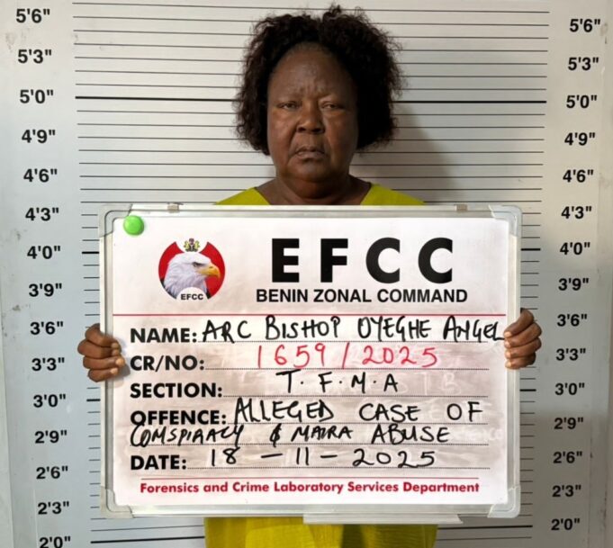 EFCC arrests female pastor for naira abuse EFCC