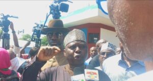 ‘Nigeria’s democracy under threat’: Turaki seeks Trump’s intervention after chaos at PDP secretariat Turaki