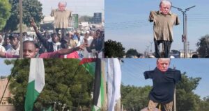 Shiite group protests in Kano, condemns Trump’s threat