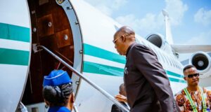 Shettima departs Abuja to represent Tinubu at South Africa summit Shettima