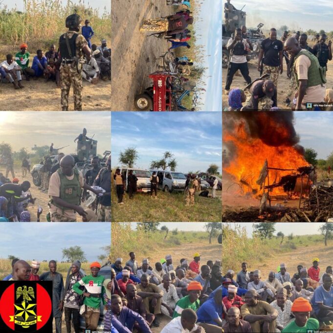 Troops rescue 86 kidnapped victims, nab 29 terrorist logistics suppliers in Borno Troops