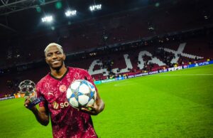 Osimhen nets hat-trick to become UCL top scorer as Club Brugge hold Barcelona Osimhen