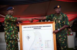 Shaibu flags off phase 2 of Bola Ahmed Tinubu Barracks, reaffirms ‘Soldier-First’ policy