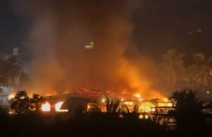 Fire razes 10 shops in Zamfara Nightclub