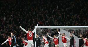 EPL: Arsenal end Aston Villa winning run as Man United, Chelsea stumble Arsenal
