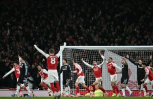 EPL: Arsenal end Aston Villa winning run as Man United, Chelsea stumble Arsenal