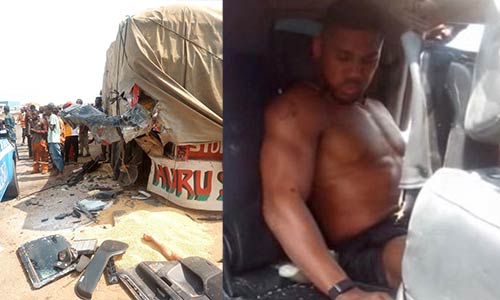 2 Anthony Joshua’s bodyguards die in Lagos-Ibadan expressway accident Anthony Joshua