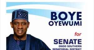Boye Oyewumi: Ondo South senatorial candidate set to replace Jimoh Ibrahim Oyewumi