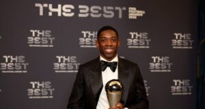 Dembele, Bonmati win FIFA Best awards Dembele