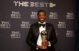 Dembele, Bonmati win FIFA Best awards Dembele