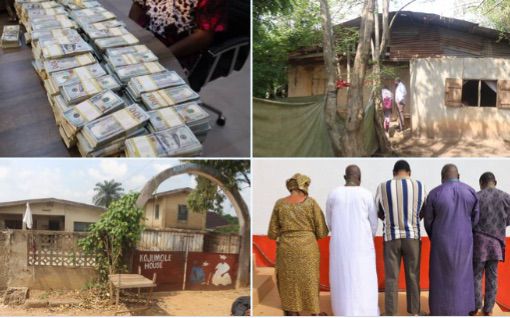EFCC nabs herbalists with fake $3.4m, €280,000 in Osun, Lagos EFCC