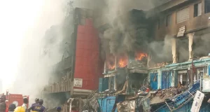 Inferno at Lagos high-rise leaves traders devastated, billions lost