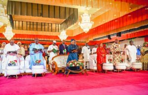 Obasanjo, Gowon grace First Lady’s 2025 Christmas Carols as cleric urges national unity