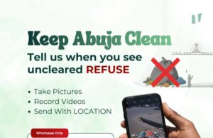 FCTA launches hotline for residents to report uncleared refuse