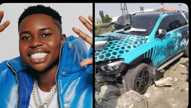 TikTok star Peller seeks ₦11m support to repair crashed Mercedes SUV