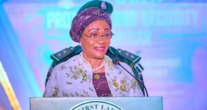First Lady donates N100m, launches Christmas food distribution in Kaduna