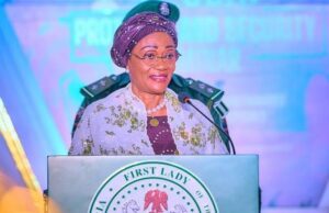 First Lady donates N100m, launches Christmas food distribution in Kaduna