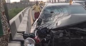 Speeding driver kills policeman, scavenger in Lagos accident Scavenger