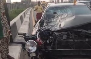 Speeding driver kills policeman, scavenger in Lagos accident Scavenger