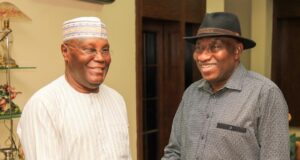 PHOTOS: Atiku visits Jonathan in Abuja Atiku