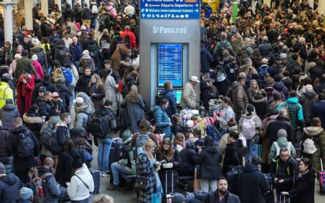 Passengers stranded as Eurostar suspends all Europe trains over power problem Eurostar
