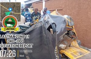Driver flees as truck kills 2, injures 3 in Lagos Truck