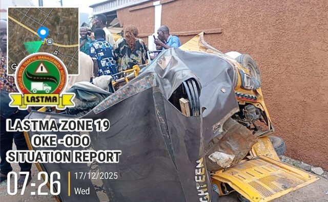 Driver flees as truck kills 2, injures 3 in Lagos Truck