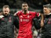 Liverpool striker Isak suffers broken leg Isak