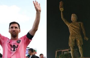 Messi to unveil 70ft statue during ‘GOAT’ tour in India Messi