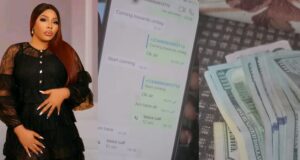 Doris Ogala displays $10,000, alleges payment came from Pastor Chris Okafor