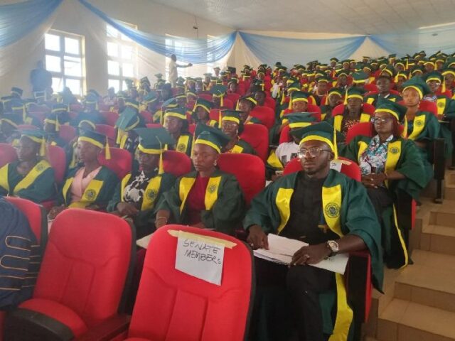 New Kaduna federal varsity matriculates 1,909 students