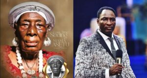 PHOTOS: Prophet Fufeyin buries mother in gold-plated coffin