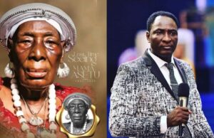 PHOTOS: Prophet Fufeyin buries mother in gold-plated coffin