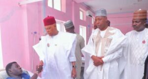 ‘This madness’ll end soon’: Shettima visits Borno bomb blast victims Shettima