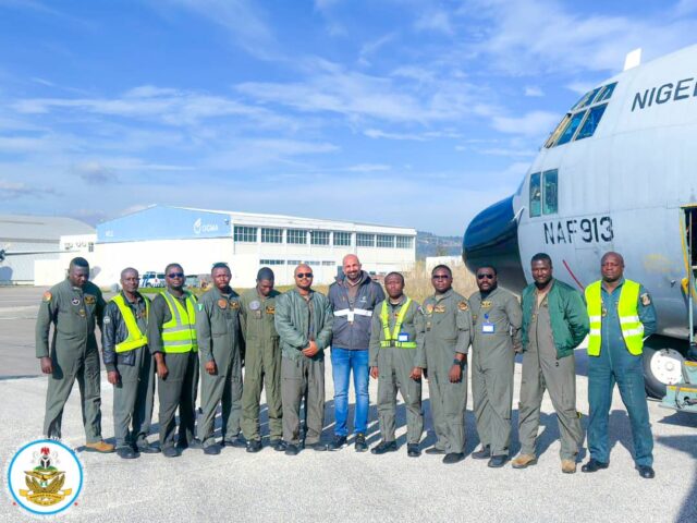 NAF C-130 finally lands in Portugal after detention in Burkina Faso