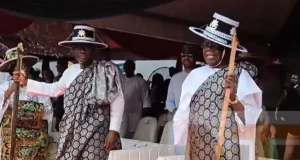 Tinubu joins Lagosians at Eyo Festival