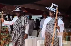 Tinubu joins Lagosians at Eyo Festival