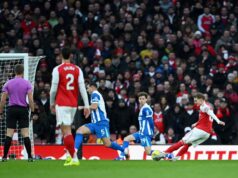 EPL: Arsenal beat Brighton to regain lead as Wirtz breaks Liverpool duck Arsenal