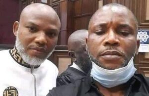Court rejects Kanu’s brother as legal representative, adjourns transfer request