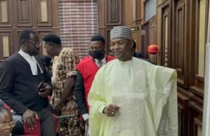 DSS arraigns ex-AGF Malami, son over alleged terrorism financing, illegal arms possession